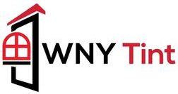 Black and red WNY Tint emblem