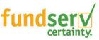 Fundserv logo with checkmark design