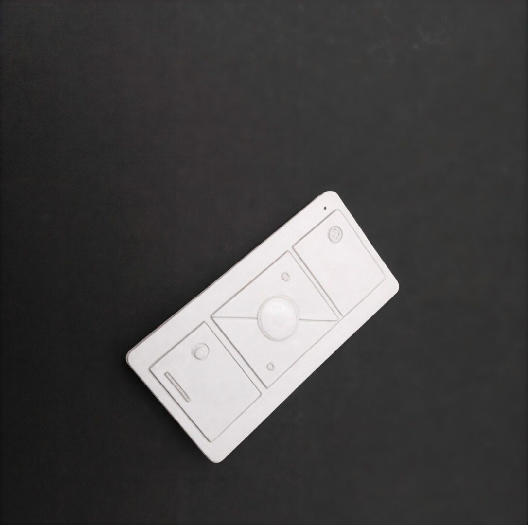 Simple remote control layout