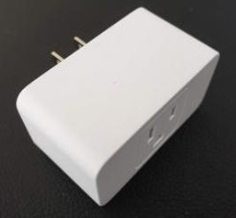 Smart plug adapter on table
