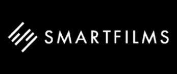 SMARTFILMS logo with diagonal bars
